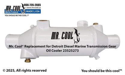 23525273 Aftermarket MTU Detroit Diesel Oil Cooler | Sawley's Select Marine Parts