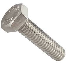 910014 S/S Hex Head Bolt 1/4 x 3" (2Pcs) | Marine Stainless Fastener