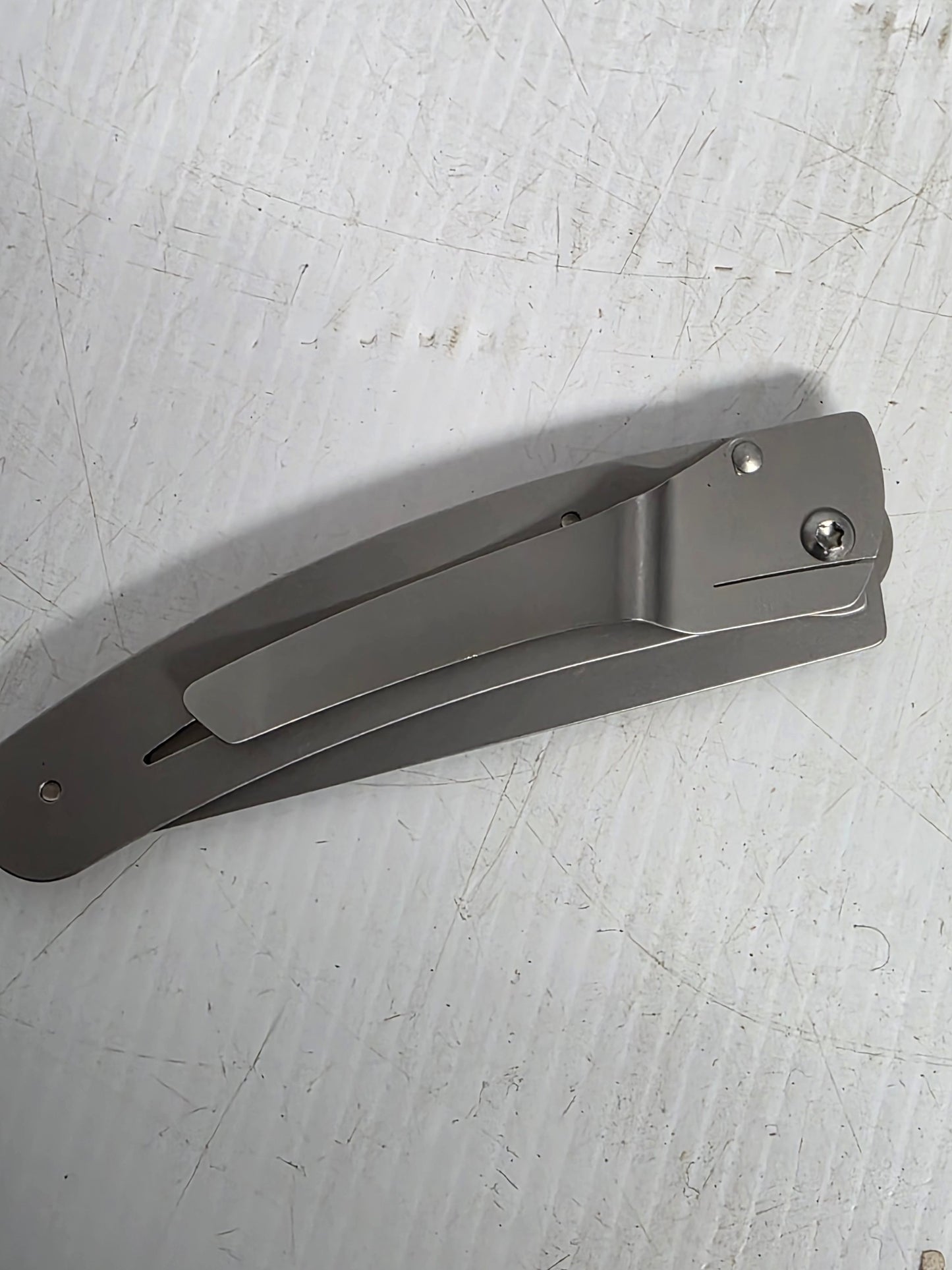 CD.142.55 Claude Dozorme  9cm Dressed Series Stainless Steel Pocket Knife (Liner Lock, Rosewood Handle)