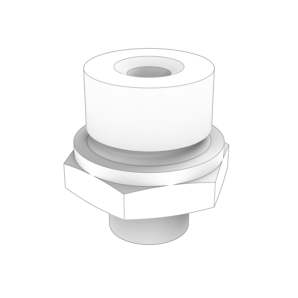 983388 Nipple | Genuine Volvo Penta Part