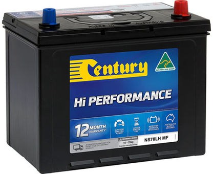 123125 Century NS70LH MF Hi Performance Battery | Genuine Century Battery
