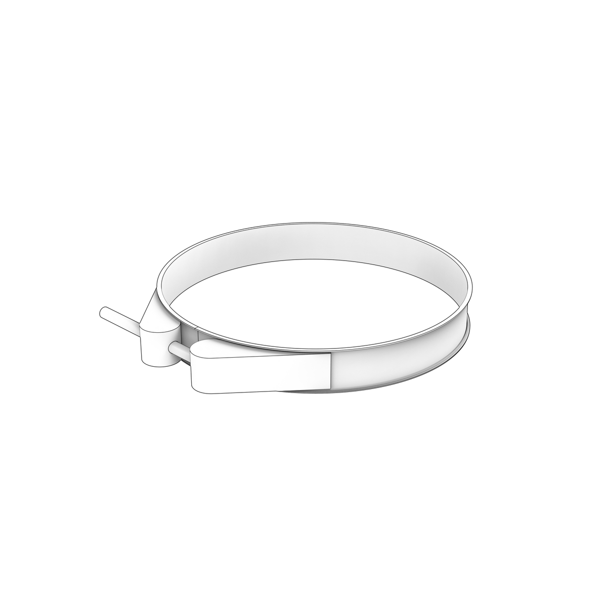 1544736 Hose Clamp | Genuine Volvo Penta Part