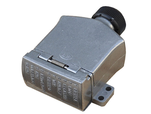 E4049 Mackay 2836 Dunbier 12 Pin Metal Vehicle Socket | Marine Trailer Part