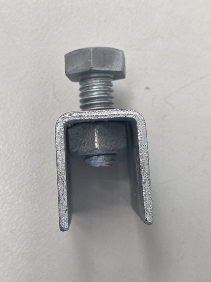 3139G Dunbier Weld-On Frame U Bracket Mount (Galvanived Metal Finish)