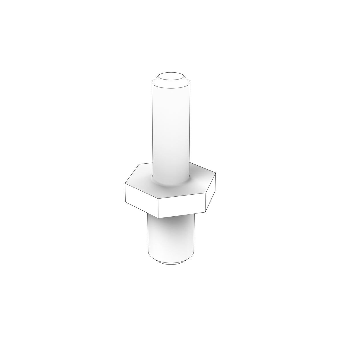 861539 Adjusting Screw | Genuine Volvo Penta Part - photo 2 of 2