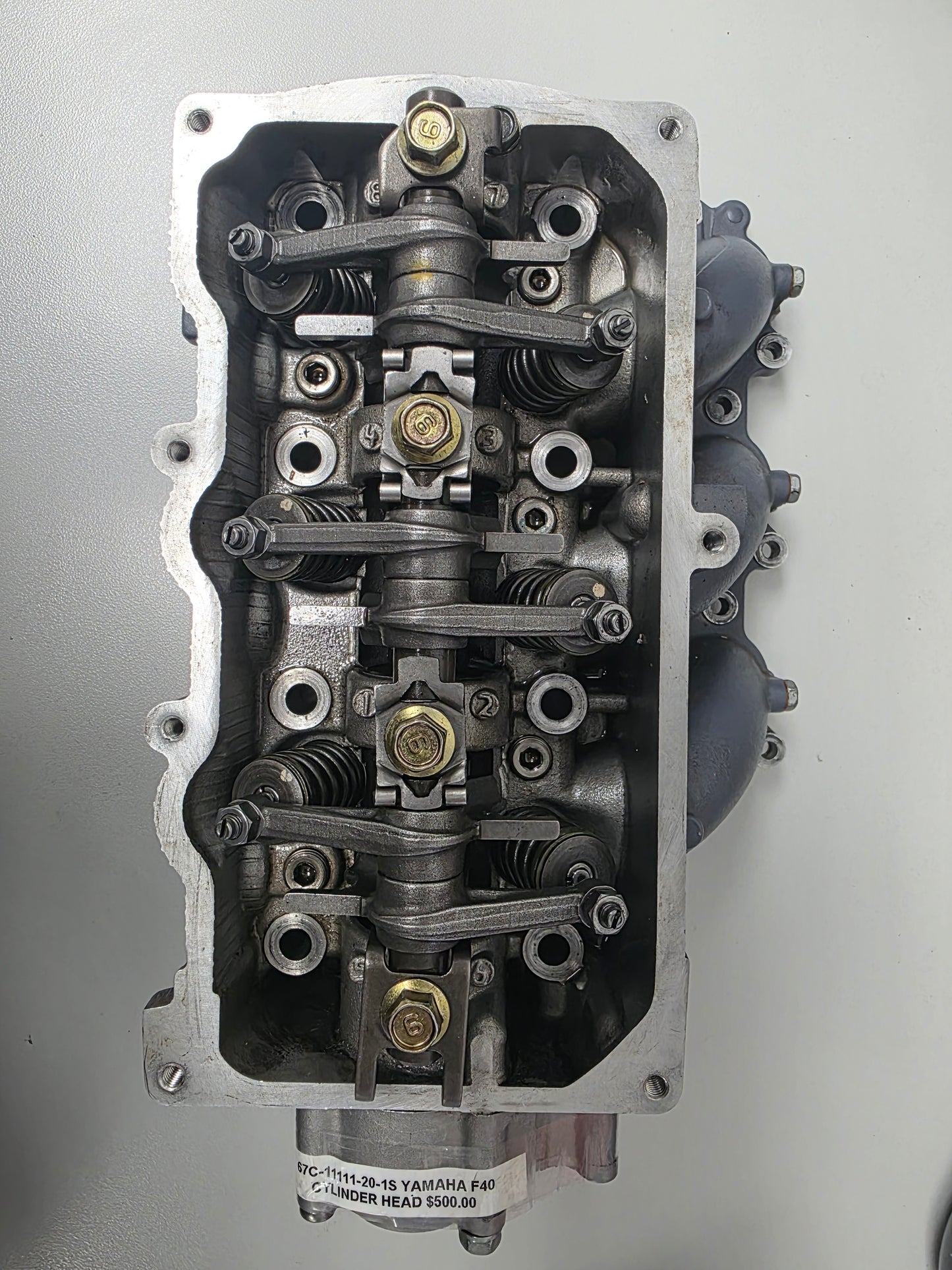 67C-11111-20-1S Yamaha F40 Cylinder Head | Genuine Used Part