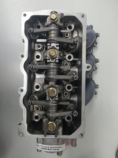 67C-11111-20-1S Yamaha F40 Cylinder Head | Genuine Used Part
