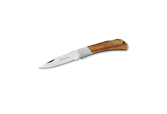 M1251OL Maserin 75mm Stainless Steel Hunting Knife (Drop Point Blade with Olive Wood Handle) | Fishing & Outdoor Knife