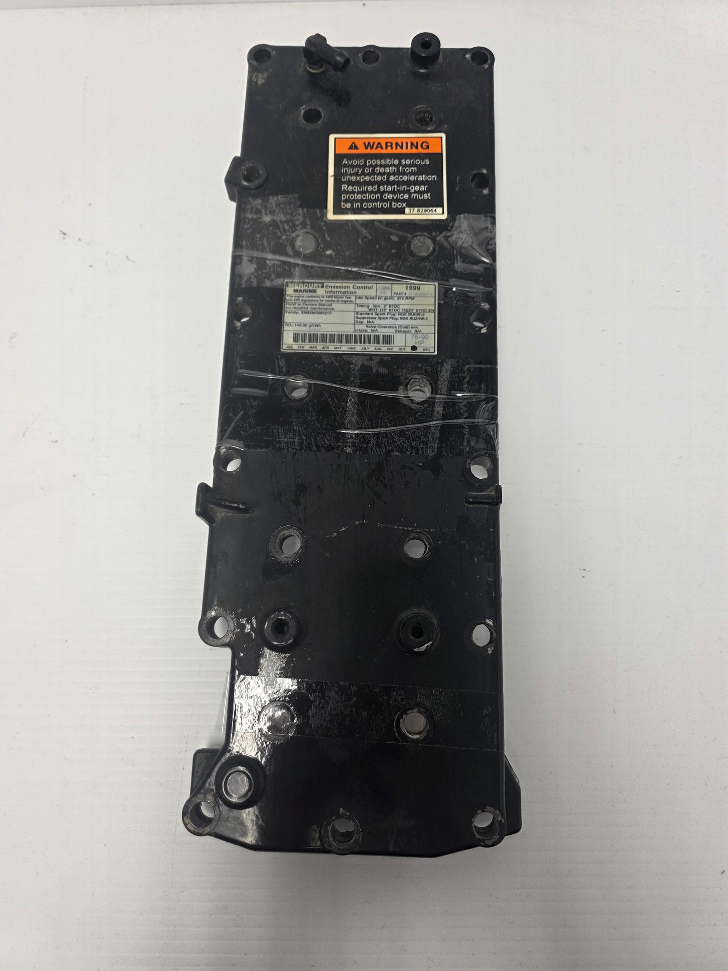 42878A2 42878C2 Mercury Exhaust Cover Plate | Genuine Used Part