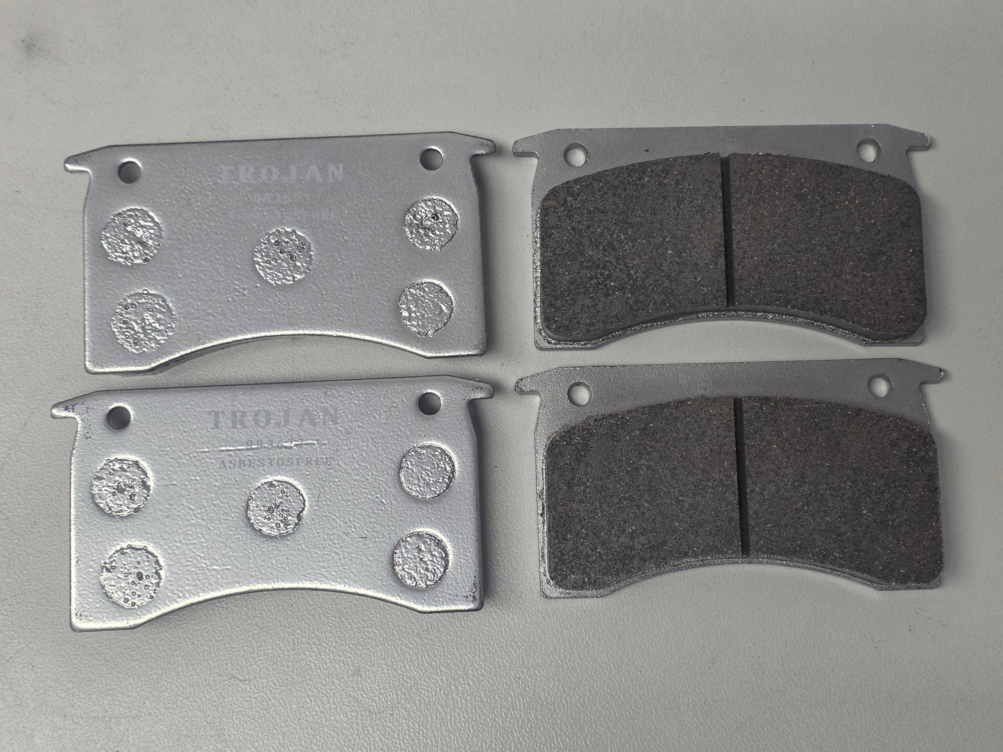 H3264SS Mackay 1928 Dunbier Disc Caliper Stainless Pad Set of 4 Suits Mechanical Calipers | Marine Trailer Part