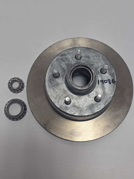 A1310LMG Mackay 1908G Dunbier Galvanised Disc Hub 13" HT with LM Bearings | Marine Trailer Part