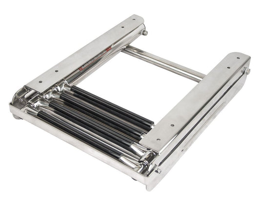 460709 Stainless Steel Telescopic Under Platform Ladder | Marine Boarding Ladder