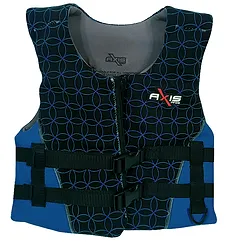 603463B Axis Neoprene PFD Level 50S Junior+ Blue | Marine Safety Gear