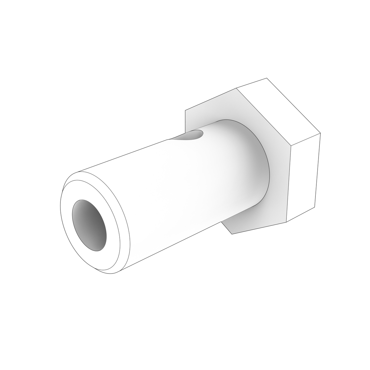 942003 Hollow Screw | Genuine Volvo Penta Part