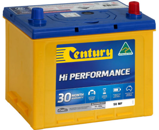 103122 Century 58 MF Hi PERFORMANCE Battery