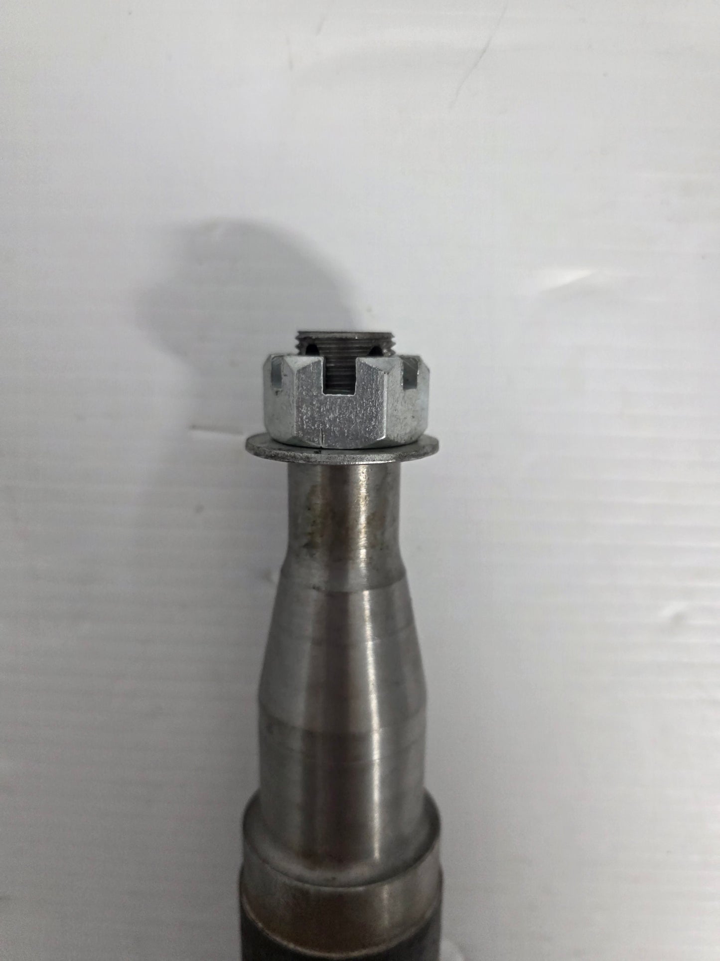A1421N Mackay 1631 Dunbier Axle Round Stub & Nut 200mm x 45mm Suits (Slimline) | Marine Trailer Part