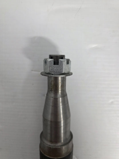 A1421N Mackay 1631 Dunbier Axle Round Stub & Nut 200mm x 45mm Suits (Slimline) | Marine Trailer Part