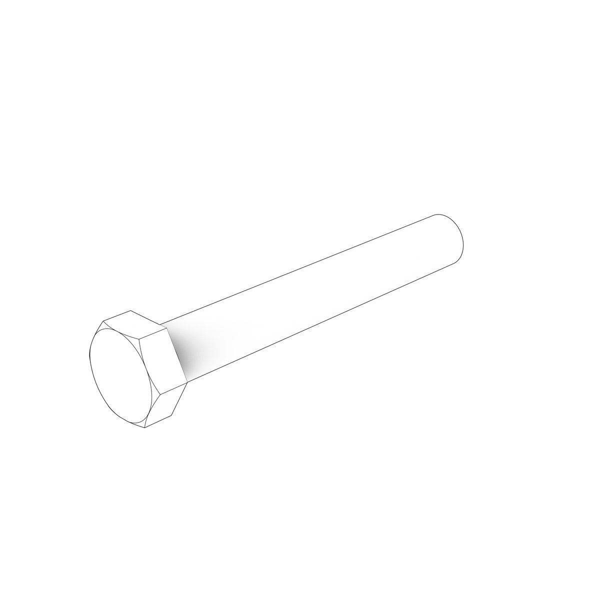 955570 Hexagon Screw | Genuine Volvo Penta Part - photo 2 of 2