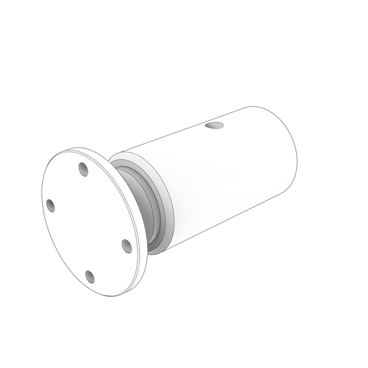 9999737 Spacer Flange | Genuine Volvo Penta Part - photo 2 of 2