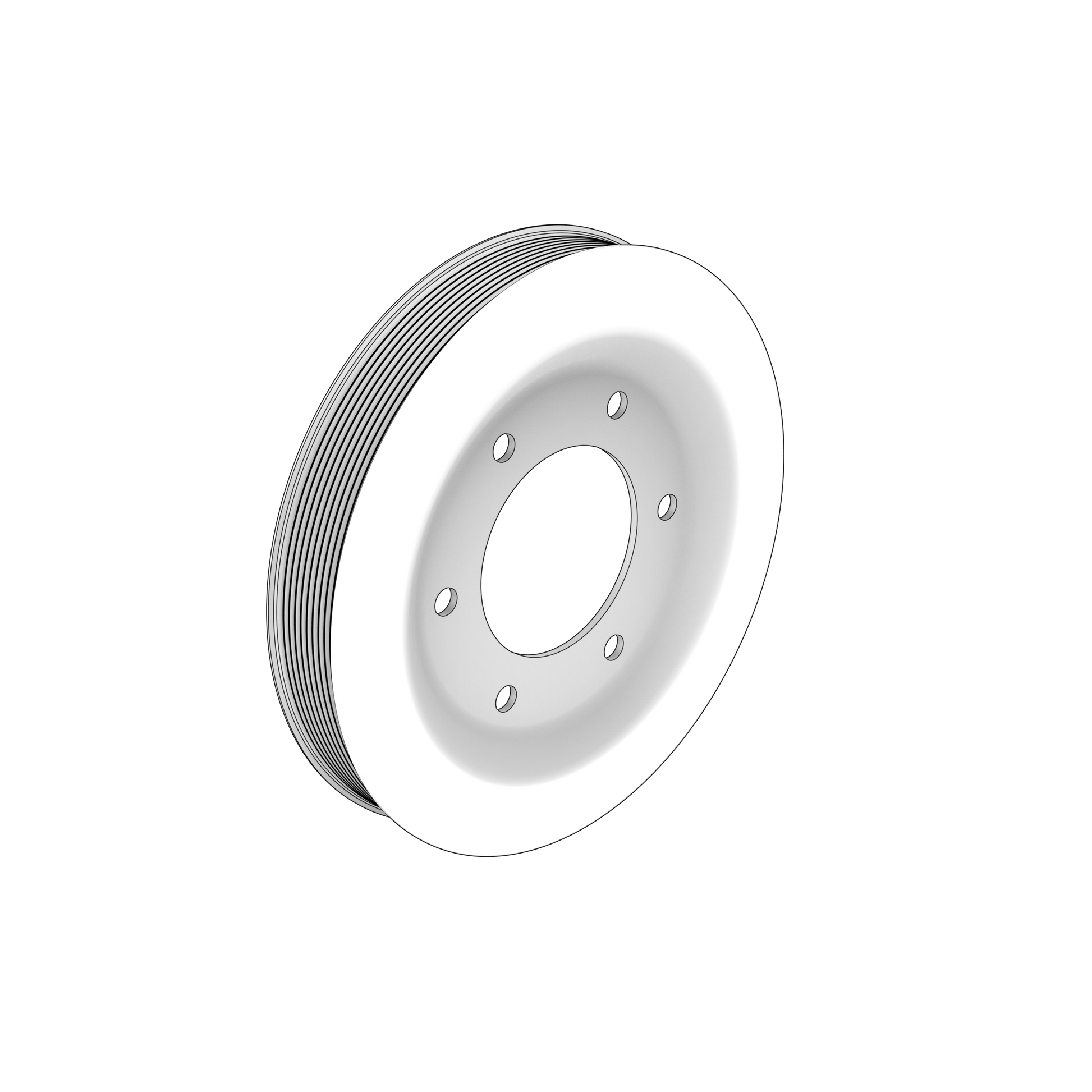 3828043 Pulley | Genuine Volvo Penta Part