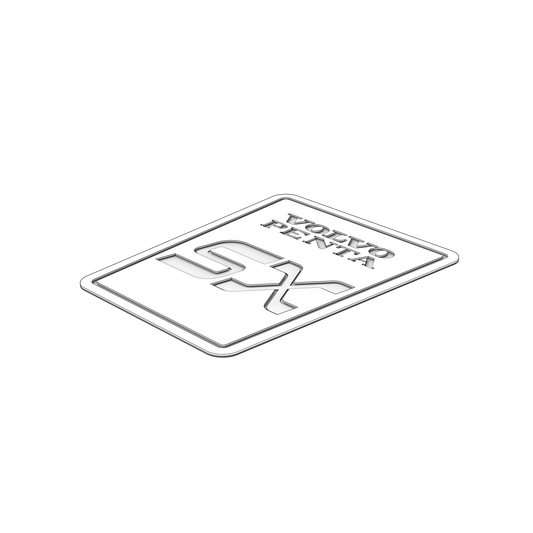 3858670 Decal | Genuine Volvo Penta Part - photo 2 of 2