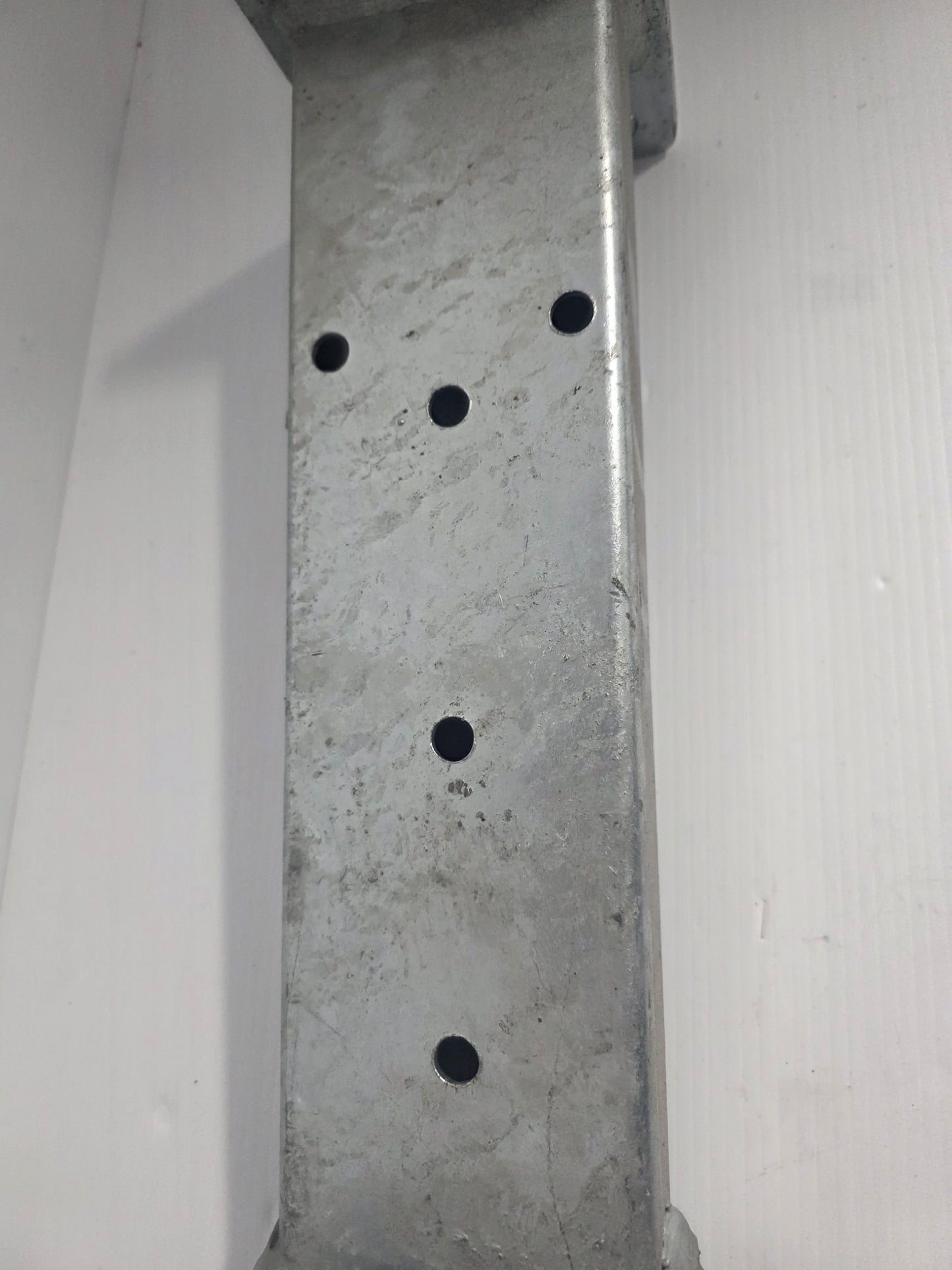 H3572G Mackay 3500 Dunbier 65mm Winch Bracket Galvanised (100mm Bow Roller) | Marine Trailer Part