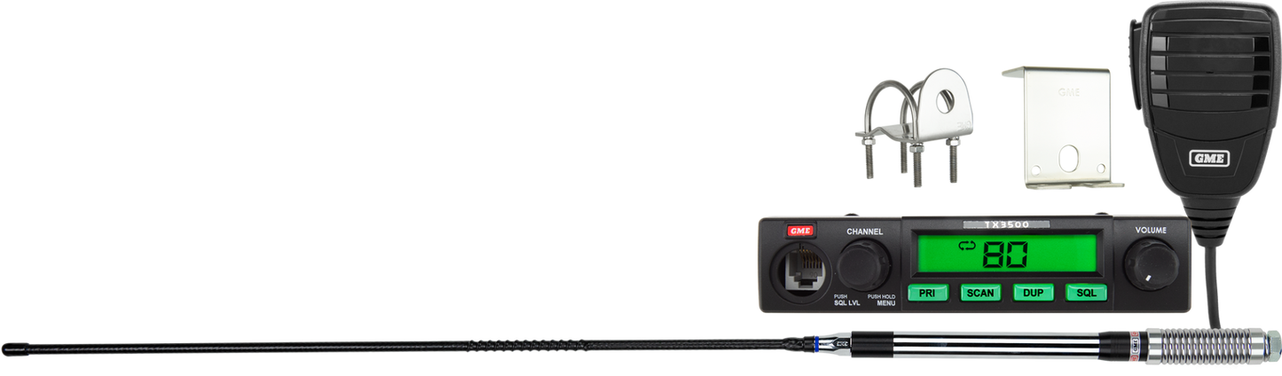 TX3500SVP 5 Watt Compact UHF CB Radio - Value Pack