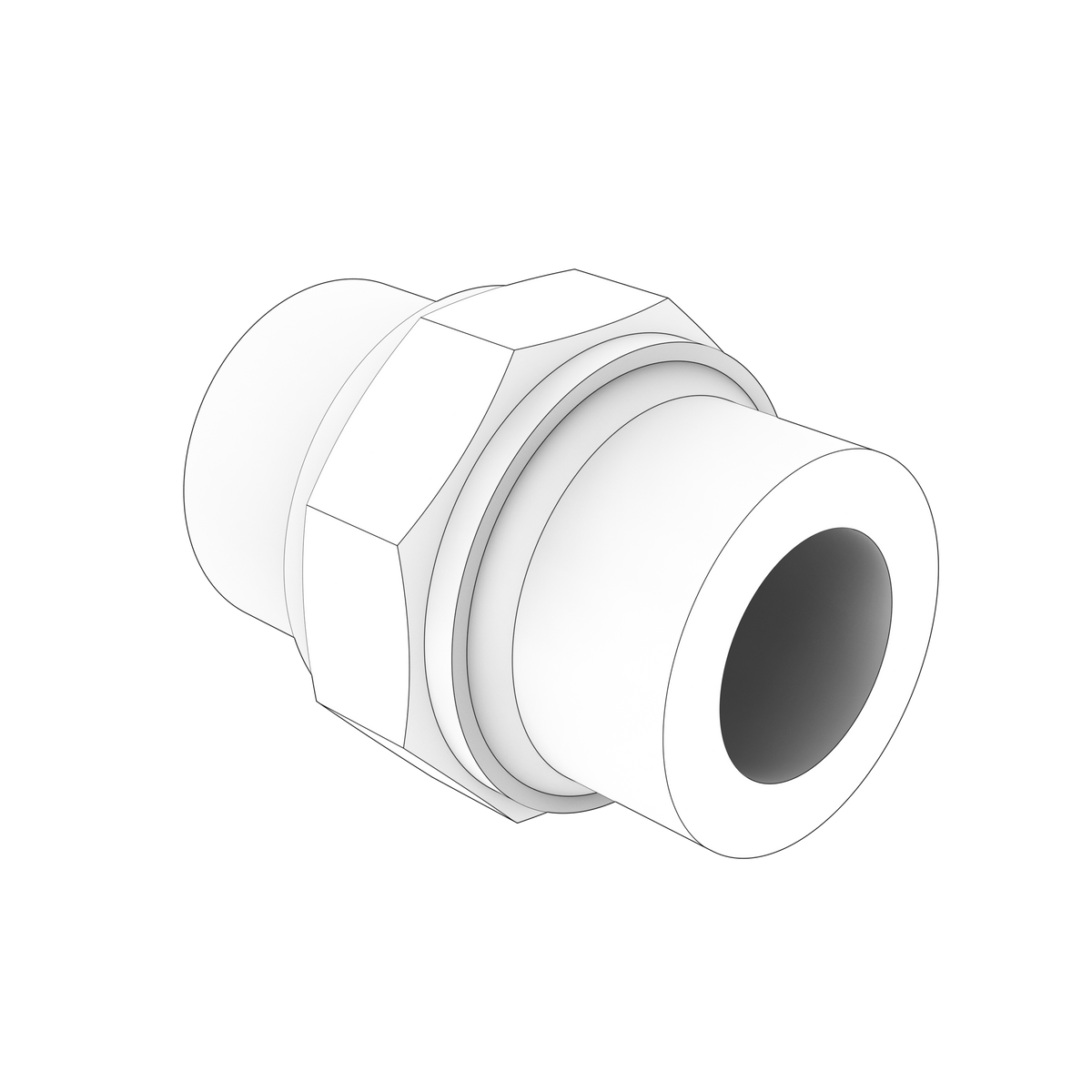 21165586 Nipple | Genuine Volvo Penta Part - photo 2 of 2