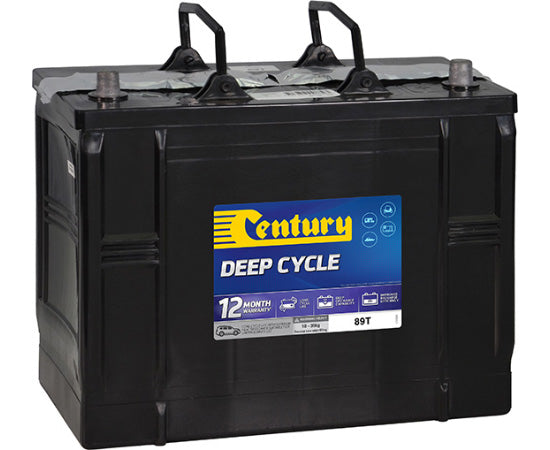 141116 Century 89T Flooded Deep Cycle Battery | Genuine Century Battery
