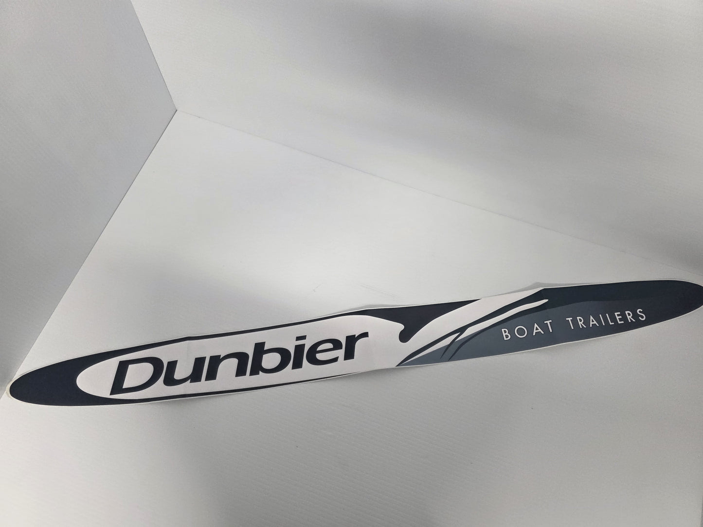 8104 Dunbier Trailer Decal Large 950mm x 85mm