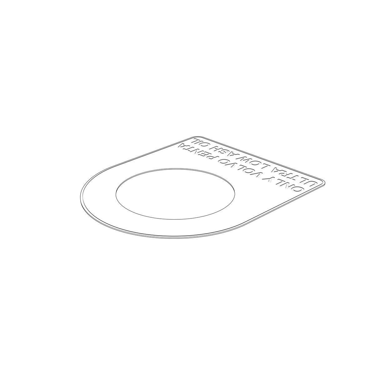 24683707 Decal | Genuine Volvo Penta Part