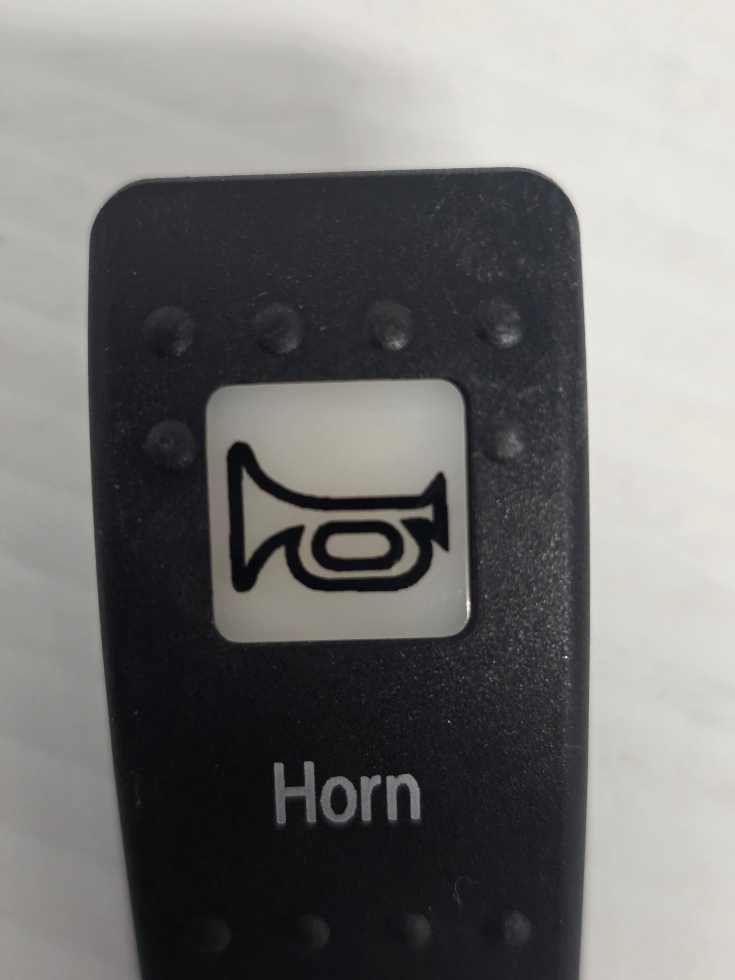 SBCRS-WH05 Rocker Switch Cover ONLY - HORN (White) | Marine Electrical Part