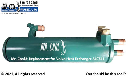 859360 / 840741 Aftermarket Volvo Penta 2002/2003 Heat Exchanger | Sawley's Select Marine Parts