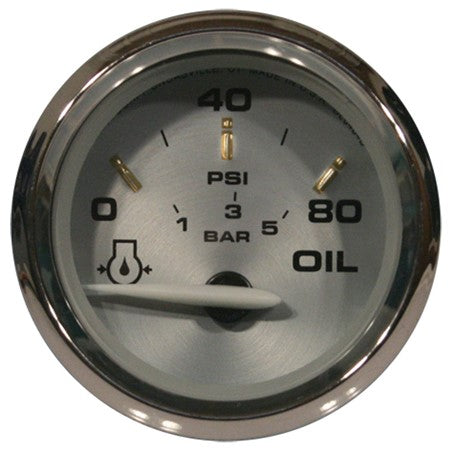 204816 Faria Kronos 2" Oil Pressure Gauge 80 PSI | Genuine Faria Gauge