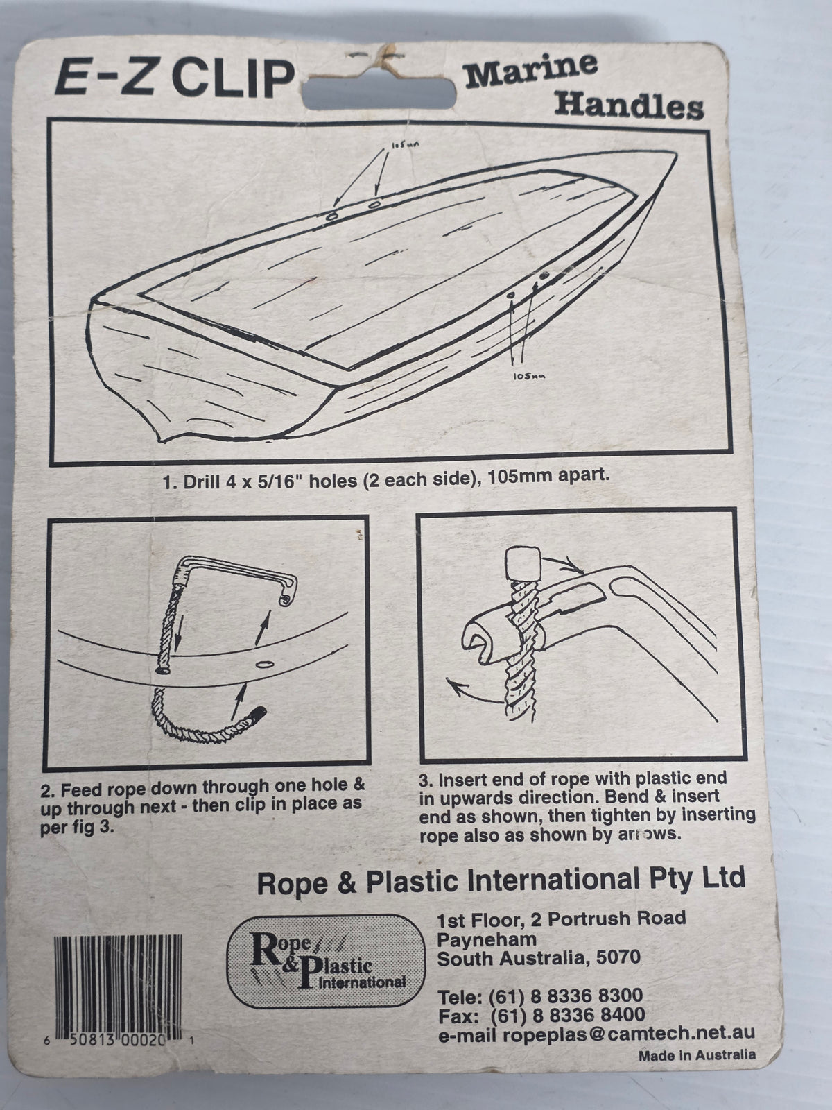 E-Z Clip Marine Handles | Marine Deck Hardware