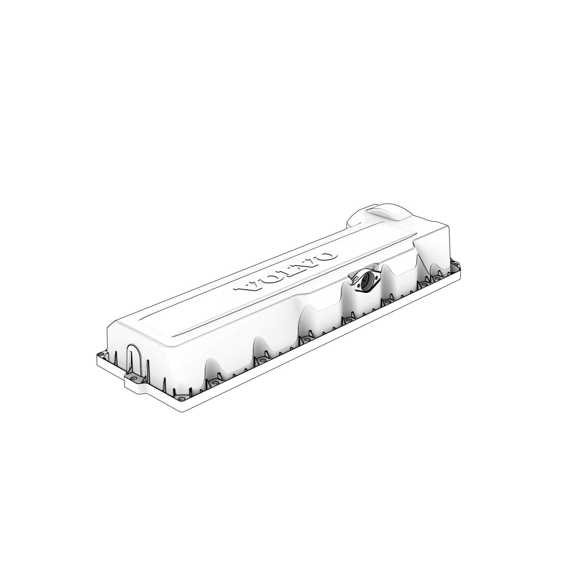 23728492 Valve Cover | Genuine Volvo Penta Part - photo 2 of 2
