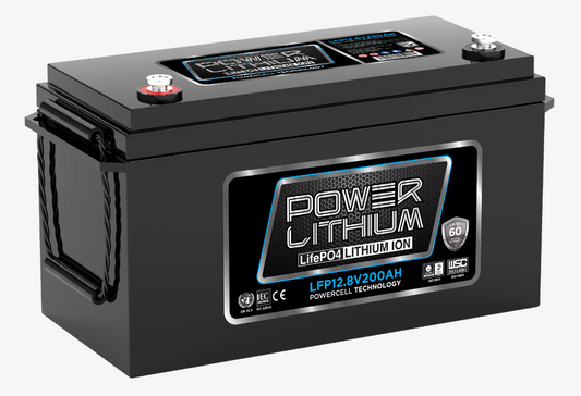 LFP12.8V200AH Power Crank 200 AH Battery | 12V Lithium Deep Cycle
