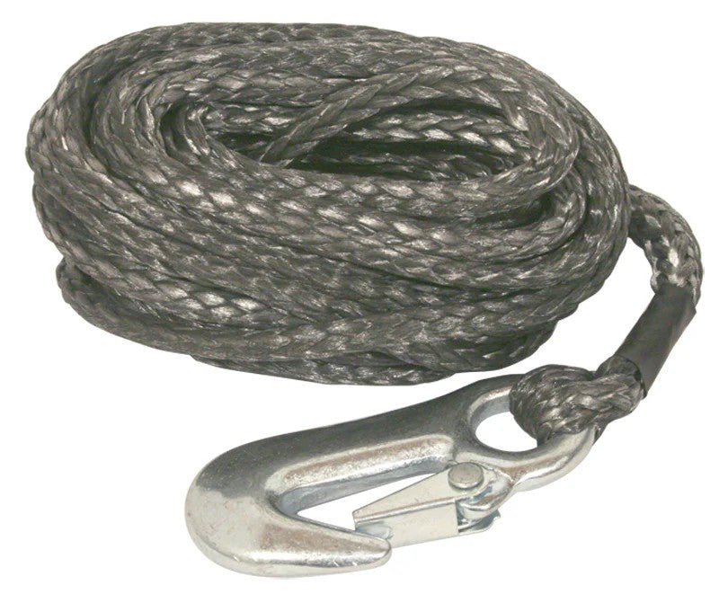 817598 Superwinch Rope With Snap Hook 7mm X 10M | Marine Trailer Part