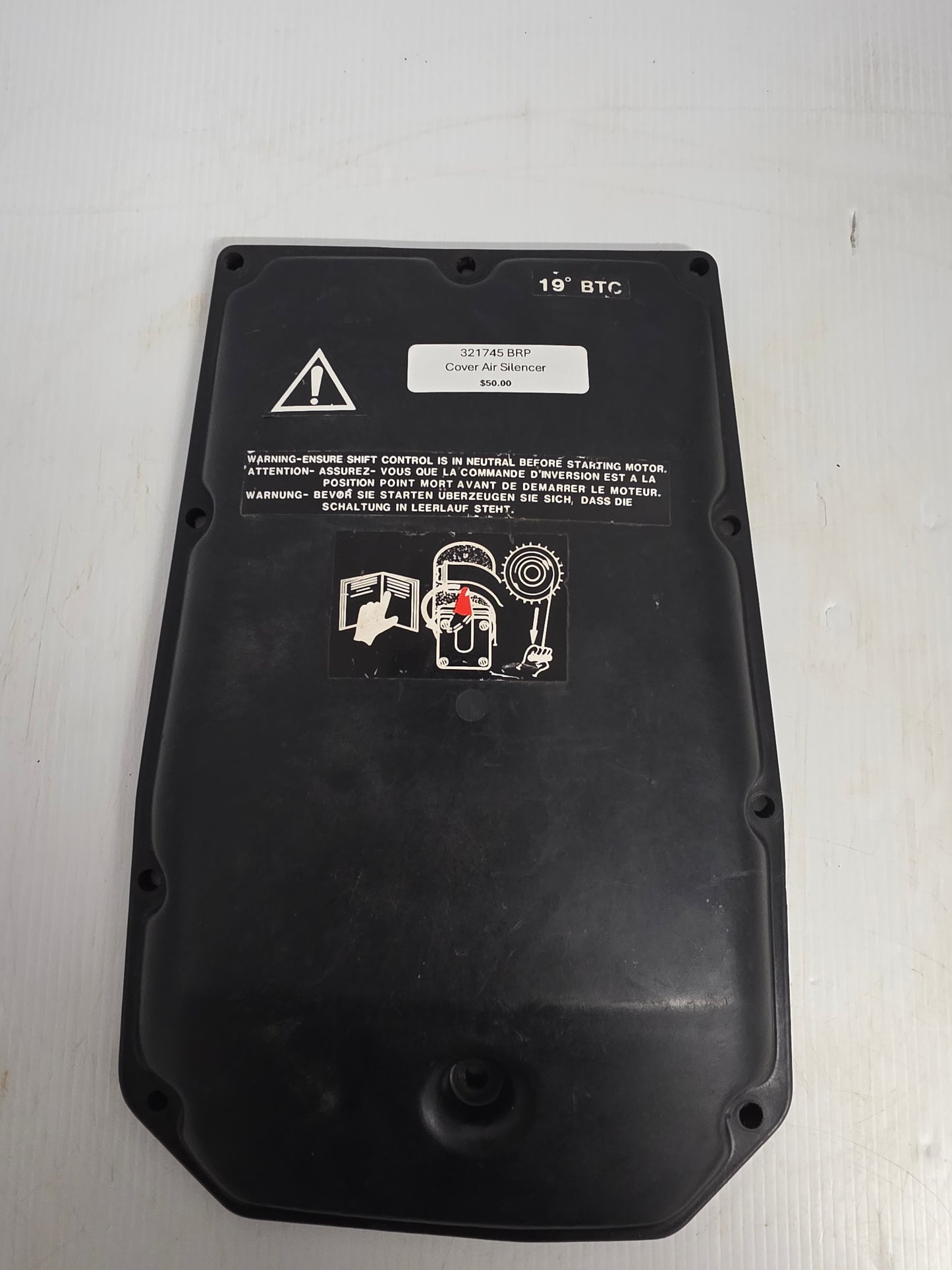321745 BRP Cover Air Silencer | Genuine Used Part