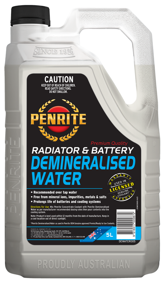 DEWATER005 Demineralised Water 5L