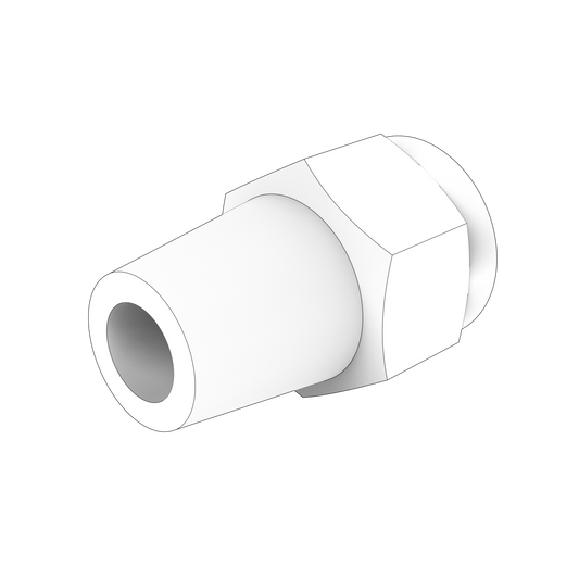 954320 Fitting Nut | Genuine Volvo Penta Part - photo 2 of 2