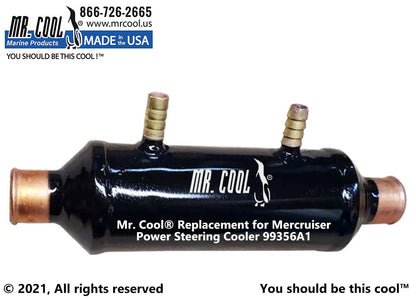 99356A1 Aftermarket Mercruiser Power Steering Cooler | Sawley's Select Marine Parts