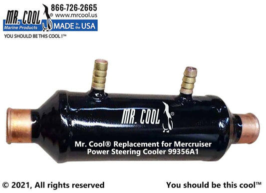 99356A1 Aftermarket Mercruiser Power Steering Cooler | Sawley's Select Marine Parts