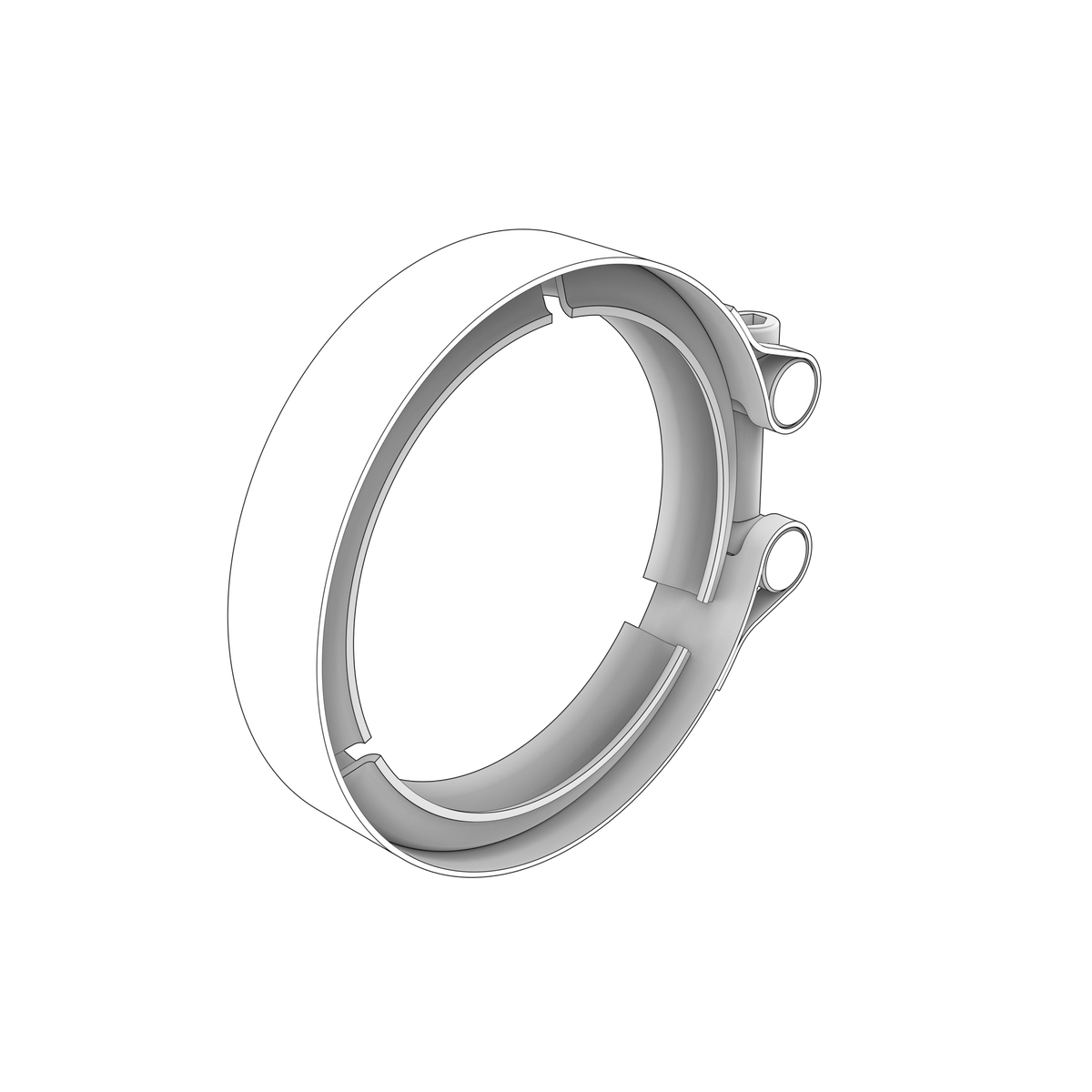 20739572 V-Clamp | Genuine Volvo Penta Part