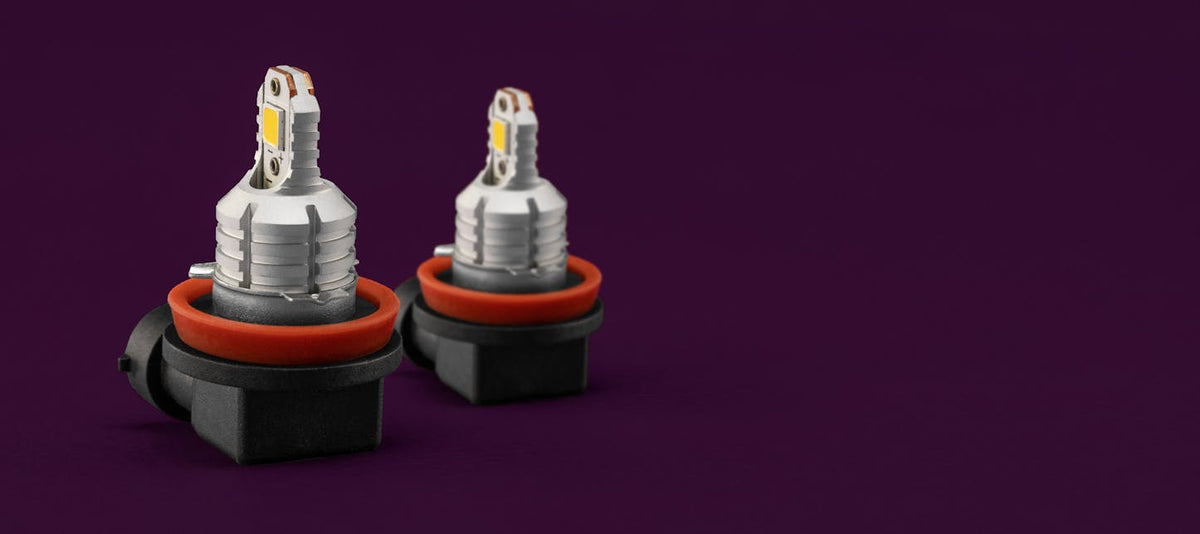 LEDCONV-H11-SOLID H8 | H9 | H11 | H16 LED Fog Light Bulbs (Pair) | Genuine STEDI Product
