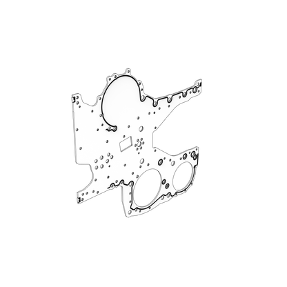 22190294 Timing Gear Plate | Genuine Volvo Penta Part - photo 2 of 2