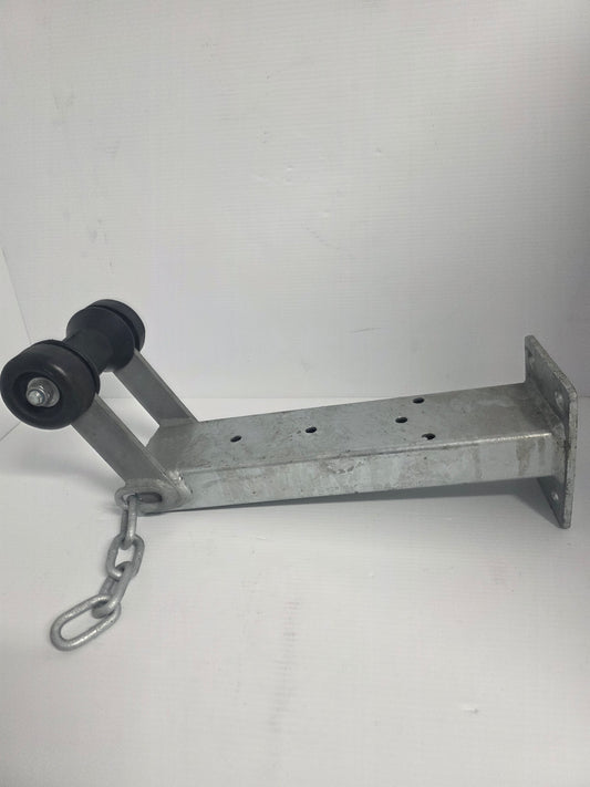H3572G Mackay 65mm Winch Bracket Galvanised  (100mm Bow Roller) (1) Dunbier 3500