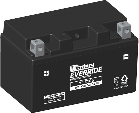 151118 Century EverRide YTZ10S HI PERFORMANCE AGM - YTZ Battery
