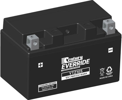 151118 Century EverRide YTZ10S HI PERFORMANCE AGM - YTZ Battery