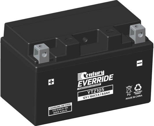151118 Century EverRide YTZ10S HI PERFORMANCE AGM - YTZ Battery